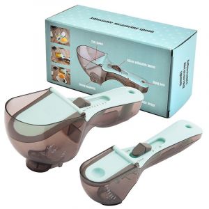 Ustensiles De Cuisine - Lot De 2 Ensembles De Cuillères Doseuses, Tasses Et Cuillères Triomphe - Neuf