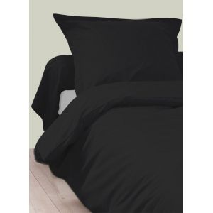 Housse De Couette Unie En 100 % Coton - Neuf