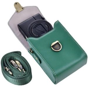 &Eacute;tui r&eacute;tro en Cuir pour Appareil Photo Sony RX100 & HX Series pour Ricoh GR III II/Canon G7X II/G7X II/SX720/SX730/SX740/G9X/G9X II.[E27] - Neuf