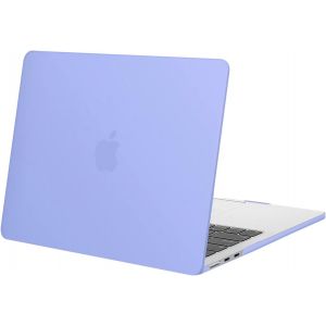 Compatible Avec Macbook Air 13 Pouces Coque M4 M3 M2 2025-2022 Touch Id Liquid Retina De 13,6 Pouces, Coque Protection Rigide Pour Mac Air M4 M3 M2 13 A3240 A3113 A2681,Ardoise Bleue - Neuf