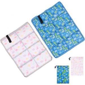 Acdsgd-Tdcq 2pcs Tapis De Si&egrave;ge Pliant,&Eacute;tanche Pliable Tapis En Mousse,Tapis En Mousse Pliable Camping,Tapis De Sol Camping Pliable,Coussin Pliable Ext&eacute;rieur - Neuf