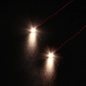 Kalanka-Lot De 2 Lampes Led Blanc Chaud (15 Cm) Pour Éclairage Diy/Moc - Kit D'éclairage Led Décoratif Compatible Avec Les Briques Lego Et Autres Marques Majeures - Neuf