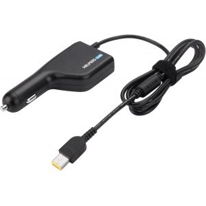 Alimentation Chargeur De Voiture Allume-Cigare Pour Lenovo Ideapad Yoga Helix Edge Thinkpad X1 Carbon Essential 20V 3,25A 65W - Neuf