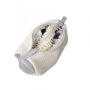 Sac de Lavage Double pour Chaussures en Machine - Prot&eacute;gez Vos Chaussures! Beige - Neuf