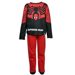 Pyjama Gar&ccedil;on Marvel Avengers Dc Comics Fantaisie En Coton Ultra Confort Spiderman Hq2144 Rouge - Neuf