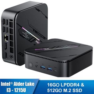 Mini PC Blackview MP100 Pro Intel&reg;Alder Lake I3-1215U 4.4GHz Max 16 Go 512 Go/SSD 4To,Windows 11 Pro,Wifi 6, 4K UHD 144 Hz - Gris - Neuf