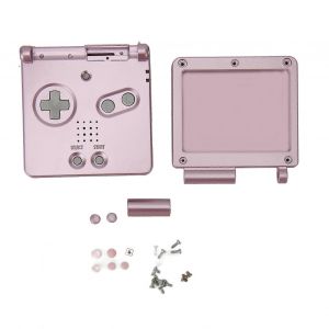 Coque De Console De Jeu Pour Gba Sp Pièces Complètes De Remplacement Boîtier De Boîtier Avec Boutons Pour Gameboy Advance Sp Violet - Neuf