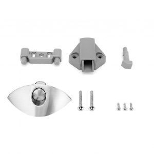 demi-lune bouton-poussoir loquet meuble poign&eacute;e caravane armoire serrure de porte - Neuf