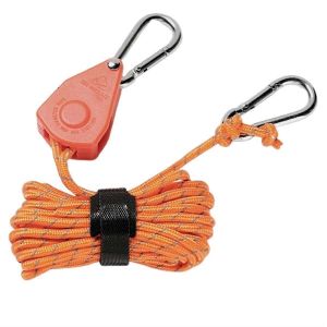 Ise Mount Orange 5pcs Corde De Camping Fixe R&eacute;glable Portable - Neuf