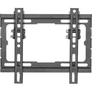 Soporte De Pared Para Tv, Soporte Universal Inclinable Para Monitor De Tv Plano Y Curvo De 23-43 Pulgadas De Hasta 45 Kg, Soporte De Tv M&aacute;x. Vesa 200x200 Mm, Negro - Neuf