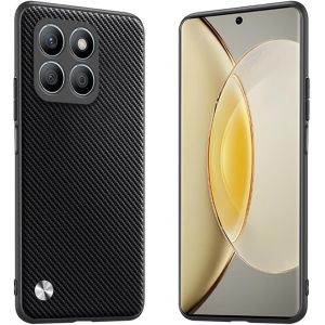 Kal-&Eacute;tui Adapt&eacute; &Agrave; Honor 200 Smart/Honor X7c (6.8""), Housse Coque En Cuir M&eacute;tallique De La S&eacute;rie Code - Kevlar - Neuf