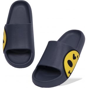 Kalanka-Femmes Hommes Plage Chaussons D'été Sliders Sandales,Chaussons Enfant Souples,Salle De Bains Piscine Douche Anti-Slip Pantoufles Tongs Pour Intérieur Et Extérieur - Neuf