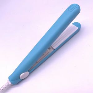 Un Mini Fer À Cheveux Plaque Ondulée Rose Fer À Friser Électrique Outils De Modélisation De Boucles-Bleu - Neuf