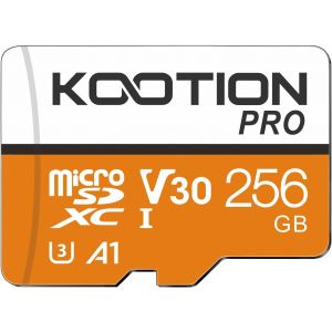 TIANYI-Carte Micro SD 256 Go M&eacute;moire SDXC UHS-I Vitesse Jusqu'&agrave; 100 MB/s Carte SD V30, A1, U3 pour Drone/Dash Cam/Camera/Phone/Switch/PC/Tablet - Neuf