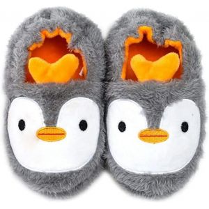Kalanka-Hiver Chaussons De Maison Enfant Fille Garçon Pantoufle Chaudes Peluche Chaussures Maison Pantoufles Animal D'intérieur Souple Antidérapants - Neuf
