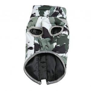 Hjlian Gilet Chaud Pour Chien, Veste D'hiver Douce, Reflechissante, Coupe-Vent, Impermeable Et Epaisse Pour Animaux De Compagnie De Taille Moyenne Et Grande Taille 3xl - Neuf
