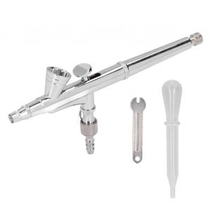 Hjlian Kit Aerographe G1/8 Avec Compte-Gouttes Et Cle Pour Impression De Modeles De Decoration Interieure - Neuf