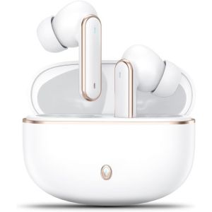 LORANKA-&Eacute;couteurs sans fil Bluetooth 5.4 avec microphone antibruit 4 ENC, intra-auriculaires st&eacute;r&eacute;o HiFi, 30 heures d'autonomie, contr&ocirc;le tactile - Neuf