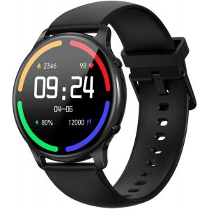 Findtime Montre Connect&eacute;e De Femmes 1.28'' Hommes Smartwatch Bluetooth Dur&eacute;e 7 Jours 5.0 Tracker D'activit&eacute; Avec Fr&eacute;quence Cardiaque Podom&egrave;tre Sommeil &Eacute;tanche 3 Atm Pour Ios Android Longue Endurance - Neuf