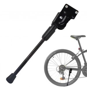 Support De Velo A Montage Arriere, Support De Stationnement Pour Velo, Pied Adapte Aux Velos De Sport De Montagne De 24 Pouces / 26 Pouces, Velos Pliants. - Neuf