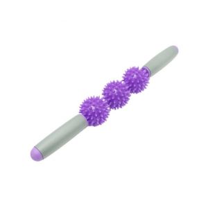 Rouleau De Yoga Pour Soulager Les Muscles ¿ Soulage Les Douleurs Grâce À Ses Picots Rotatifs À 360 Degrés Et Sa Poignée Antidérapante Pour Un Massage Du Dos, Des Jambes Et Du Corps - Neuf