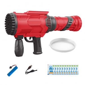 Machine A Bulles Electrique A 60 Trous, Jouet Automatique Pour Fete, Jouet D'exterieur, Cadeau D'anniversaire Pour Enfants - Neuf