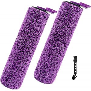 Kit Brosse Rouleau 3 en 1 pour Shark Aspirateur Vapeur Pieces de Remplacement Compatible avec Modeles SD200 SD201 SD201C SD201Q SD205 2 Brosses Rouleau 1 Brosse Outil Nettoyage - Neuf