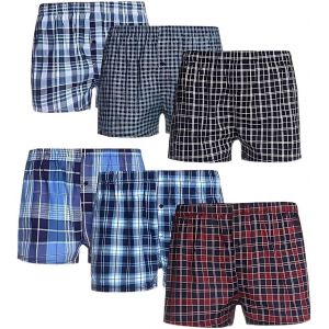 Lot De 3 Boxers Tissés Pour Homme En Coton Majoritaire Et Confortable - Neuf