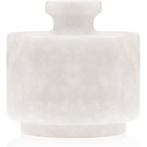 Bhhbb-Élégant Distributeur De Sucre En Marbre De 100 Ml, Salière Et Décoration En Marbre 7,6 X 7,6 Cm Pour Décoration De Cuisine Et Salière Et Poivrière (Blanc) - Neuf