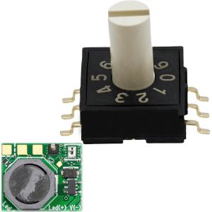 Commutateur Rm3haf-10,Interrupteur d'encodeur Rotatif avec Poign&eacute;e 3: 3 pour Les &eacute;quipements Audio/Vid&eacute;o,Les Contr&ocirc;leurs de Jeu,Lunii Ma Fabrique &agrave; Histoires - Neuf