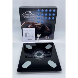 lbgwp60-Balance De Salle De Bain Numérique Intelligente, Balance De Graisse Corporelle Compatible Avec Ios Et Android, Balance De Poids Corporel - Neuf