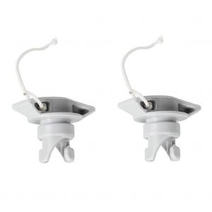 2pcs 8 Trous Bateau Gonflable Couvercle De Soupape D'air Capuchon De Soupape D'air Gonflable Bateau Kayak Accessoires - Neuf
