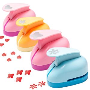 Chenquansarl-Pièce Perforatrice Scrapbooking Perforeuses À Papier Perforatrice À Levier Pour Diy Mini Perforatrices En Forme Avec 20 Feuilles De Papier Pour Diy Scrapbooking,Création De Cartes - Neuf