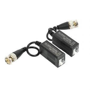 Lot de 4 paires de 8 &eacute;metteurs-r&eacute;cepteurs vid&eacute;o passifs avec c&acirc;ble pour TVI/CVI/TVI/AHD 1080P - Neuf