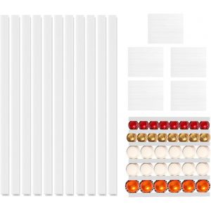 CHAAS-Support de dosettes de café autocollant compatible avec 54 capsules Vertuoline ou 72 Nespresso Original Line Pod, affichage pour dosettes de café (11 pièces) blanc - Neuf