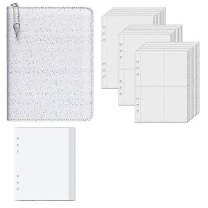 Classeur D'autocollants &Agrave; Couverture Rigide R&eacute;utilisable A5, Classeur D'autocollants Holographiques, Album De Collection, Bo&icirc;te De Rangement - Neuf