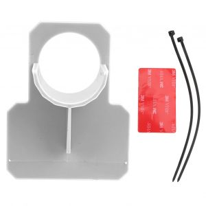 Supports de tuyaux de piscine en plastique technique pour tuyau d'evacuation d'eau, gris - Neuf