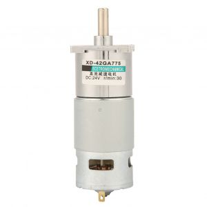 Micro-moteur a engrenages CC XD-42GA775, regulation de vitesse, sens horaire, antihoraire (30 tr/min, 24 V) - Neuf