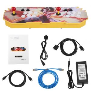 Console D'arcade A Double Joystick Led Avec Prise Britannique 250 V - Neuf