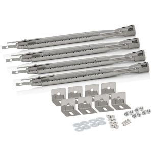 Br&ucirc;leur &agrave; tube droit en acier inoxydable pour barbecue,ensemble de br&ucirc;leurs universels en acier inoxydable pour barbecue,acc&egrave;s au four - Neuf