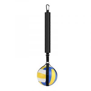 Entraîneur De Pointes De Volley-Ball Avec Support Inférieur,Compagnon De Pointes De Volley-Ball Pour Panier De Basket-Ball,Support De Volley-Ball Réglable,Entraîneur D'entraînement En Solo - Neuf