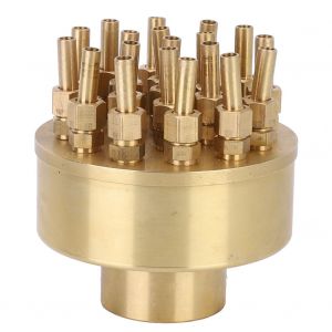 HJLIAN Buse de pulverisation d'arrosage en cuivre pour fontaine a eau, buse de piscine, spa, filetage femelle DN40 - Neuf
