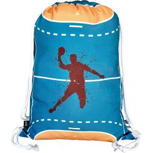 TRAHOO-Sac de gym pour fille - Motif sirène - 40 x 32 cm - Imprimé des deux côtés - Lavable en machine - Convient pour le sport, l'école, les loisirs, la maternelle, la crèche, les voyages - Neuf