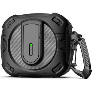 Compatible with AirPods 3 Case with Cleaning Kit, New 2024 Space Theme Military Hard Protective Case Cover with Lock for AirPods Gen 3 2021 Case, Cosmos-Black - Neuf