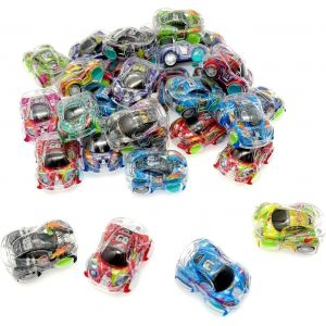 MEVRONISSHOP-Lot de 30 Mini Voitures &agrave; Tirer Vers l'Arri&egrave;re - Jouets pour F&ecirc;te, Sacs de F&ecirc;te, Cadeaux et Prix de R&eacute;compense pour Enfants - Neuf