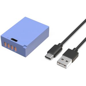 Batterie NP-W126S 1050 mAh USB-C pour Fujifilm X100 IV,Charge Complète de 2,5 Heures,pour Fujifilm X-T50,X100V,X-T10,X-T20,X-T30,X-T30 II,X-T200,X-H1,X-Pro1,X-T2,X-T3 - Neuf