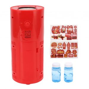 Machine A Bulles De Feu D'artifice 10 Trous Grande Quantite Automatique Fabricant De Bulles Jouet Pour Enfants Avec Lampe De Poche Effet Musical - Neuf