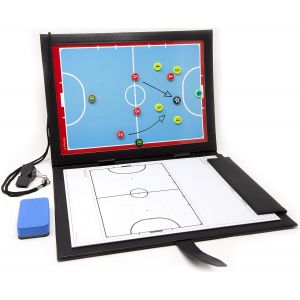 Acdsgd-Tableau Tactique Futsal-Dossier De Tactiques Magn&eacute;tique Pour Entra&icirc;neurs De Futsal Avec Poche Int&eacute;gr&eacute;e - Neuf