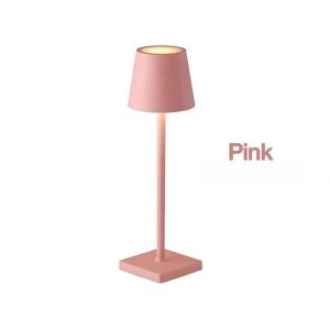 Led Capteur Tactile Lampe De Table 3 Couleurs Bureau Veilleuse Chevet Créatif Barre Lumineuse Ambiante Décoration Extérieure Chambre Décor Extérieur--Pink - Neuf