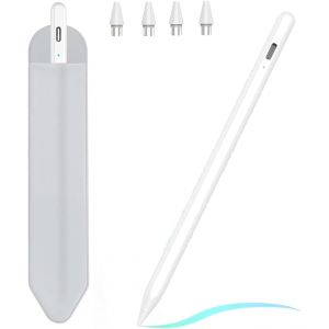 Stylet pour tablette, stylet pour &eacute;cran tactile Android pour tablette Samsung Lenovo et iPhone et Google Pixel Smart Phone, stift num&eacute;rique intelligent pour une &eacute;criture/dessin pr&eacute;cis, charge rapide - Neuf